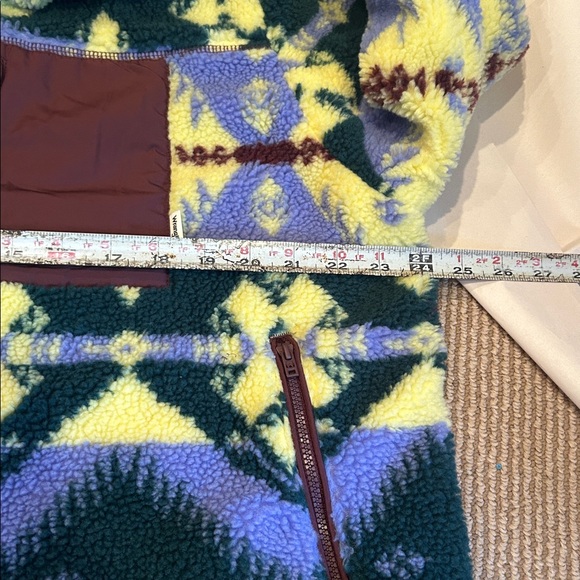 NWT Wrangler Multicolor Teddy Sherpa southwestern Jacket size S-L - Picture 10 of 14